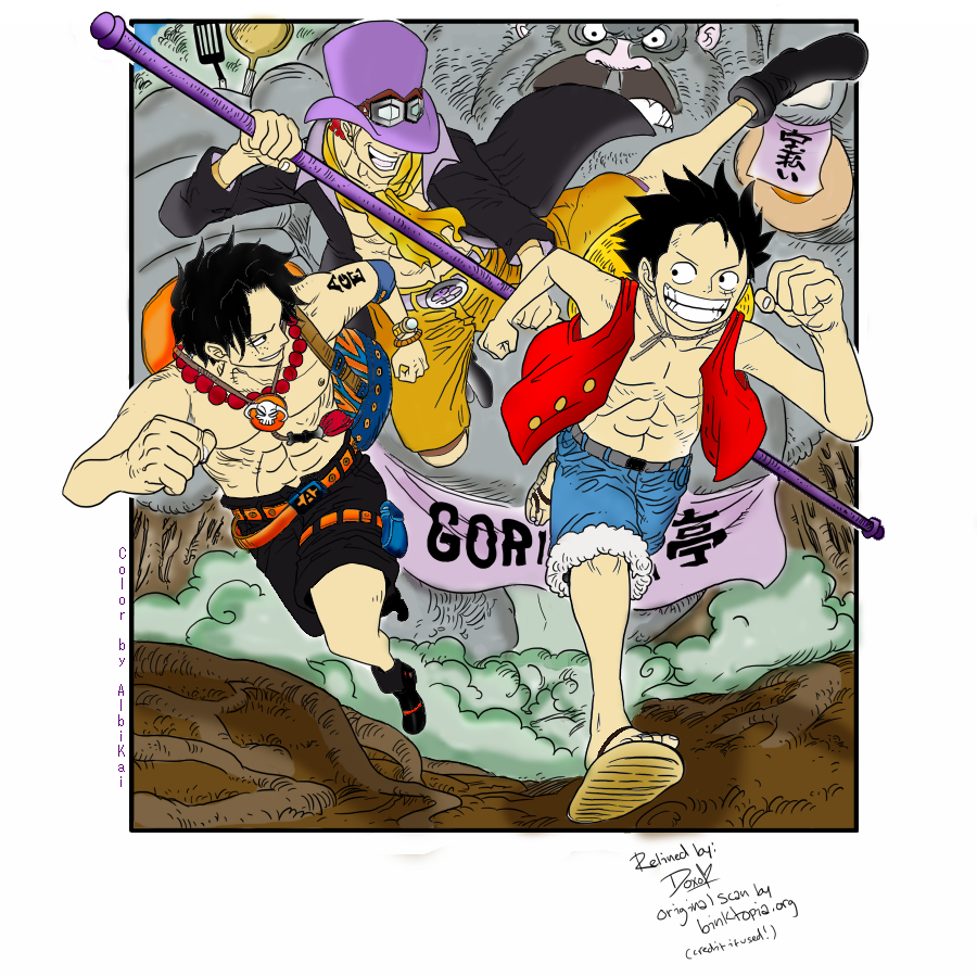 One Piece 596 Cover By Albikai On Deviantart One Piece 596 Cover By Albikai On Deviantart