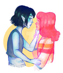 marceline X princess bubblegum