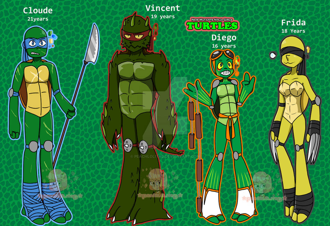 Mutant Ninja Turtles Java New mutant ninja Turtles. by PeachLolitaD on DeviantArt