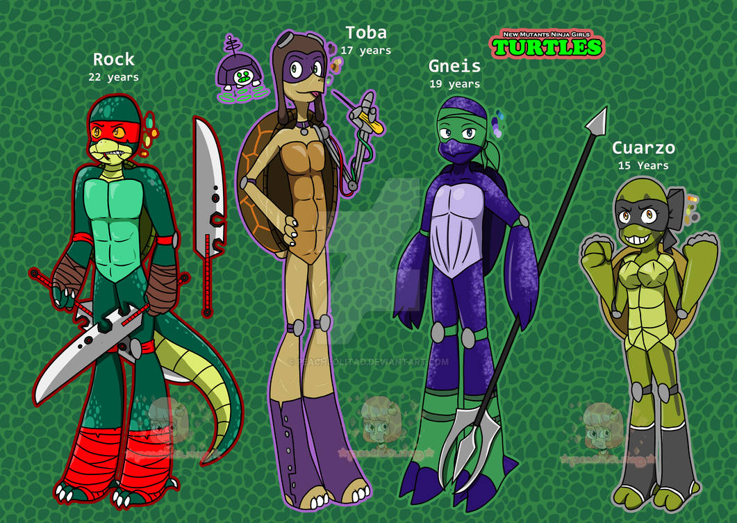 Turtles Deviantart Bongo new mutant ninja Turtles 2 by PeachLolitaD on DeviantArt