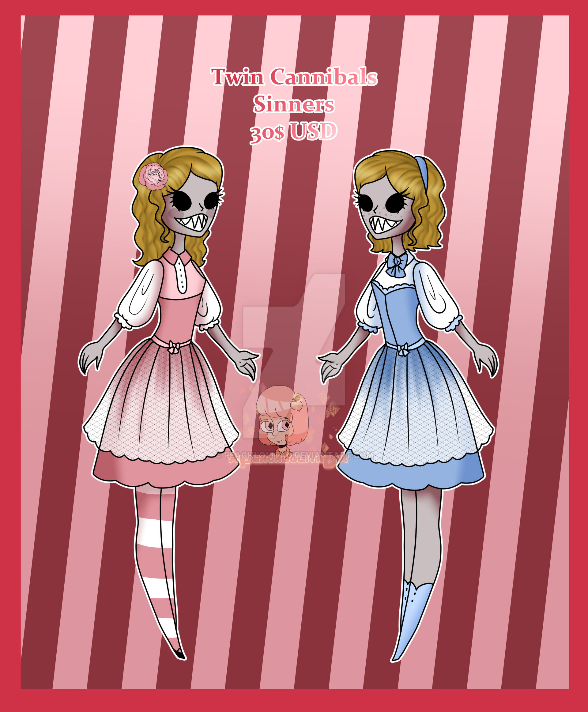 Twins Cannibal Sinners Adopt Open