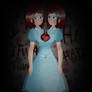 The conjoined twins Clara and Mia.