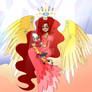 Aless with Virgin Marie.