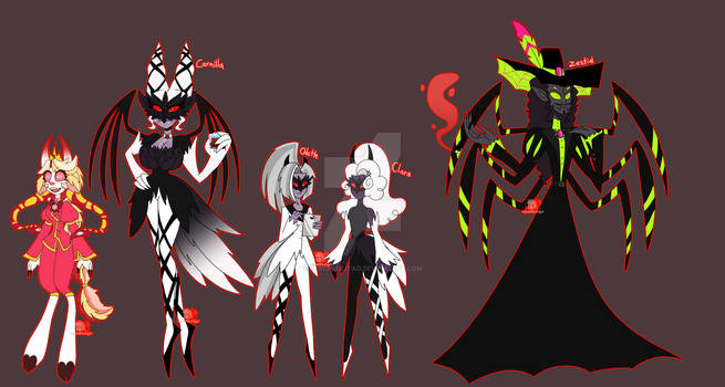 hazbin hotel redesigns P4