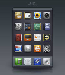 Deep iPhone Theme by ToffeeNut