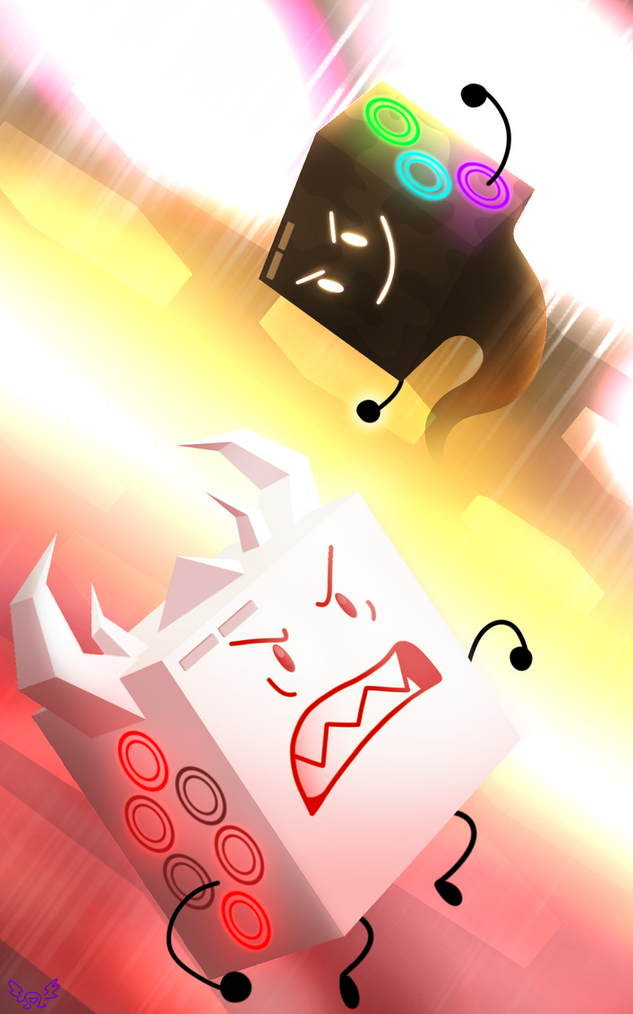 Computer vs Evil Computer by OmegaDreemurr on DeviantArt