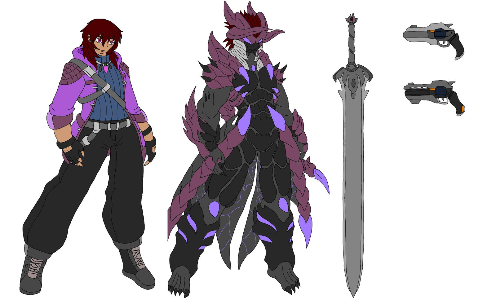 Devil Computer Oc Devil May Cry OC - Auron Revision by Kurogetsuouji on DeviantArt