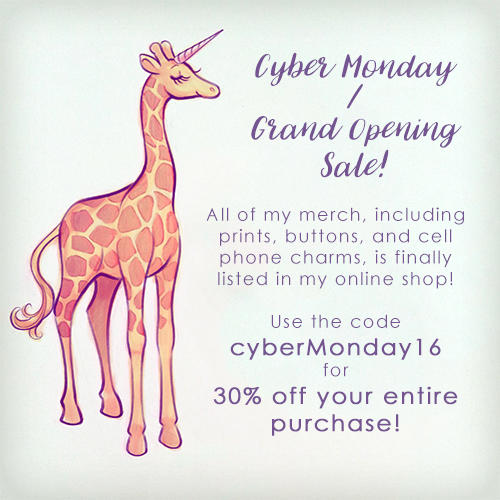 cyberMonday16 by TealSeaArt