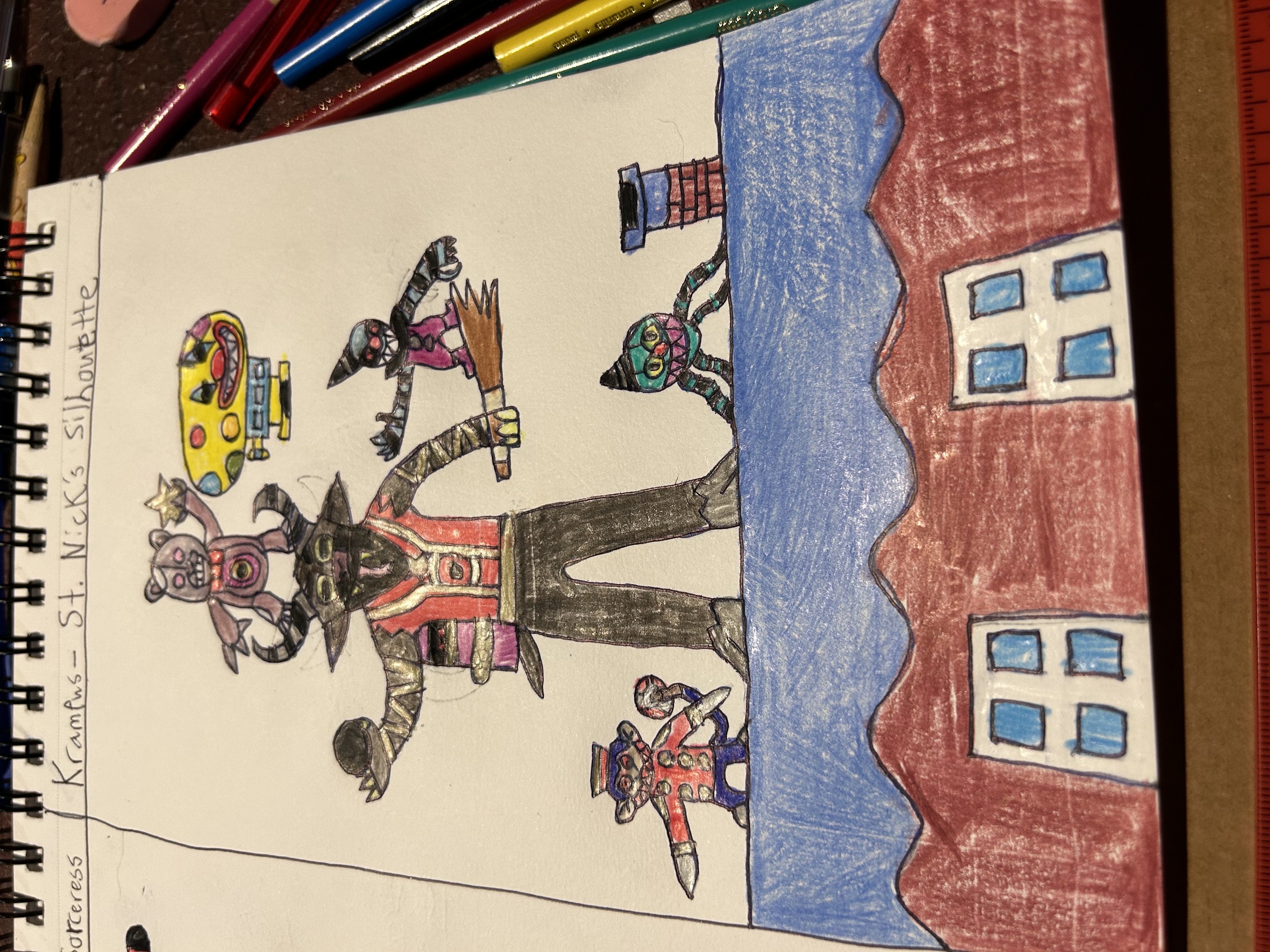 Krampus, Shadow of St. Nicholas