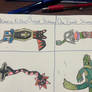 Keyblades of Castle Dracula