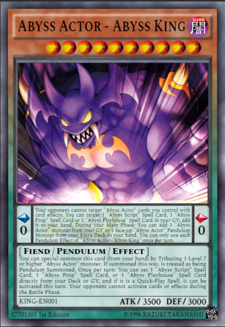 Abyss Actor - Abyss King by TheSuperstarKing on DeviantArt