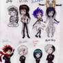 DGM Chibis :3 coloured