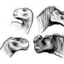 Iguanodon portraits from Disney's Dinosaur