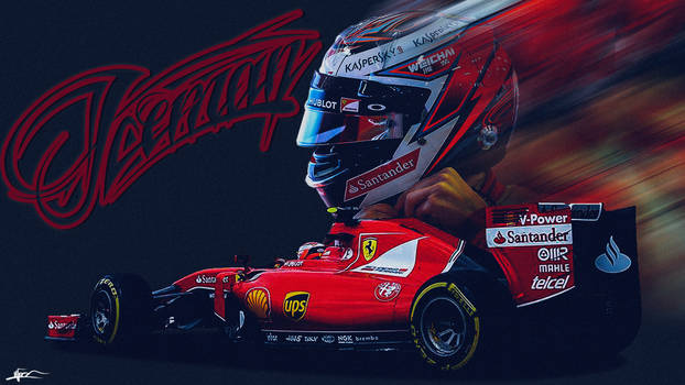 Kimi Raikkonen 2015 Wallpaper