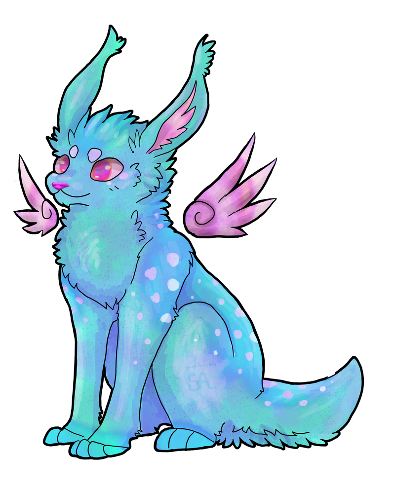 Moon Bunny by LavenderFungus on DeviantArt