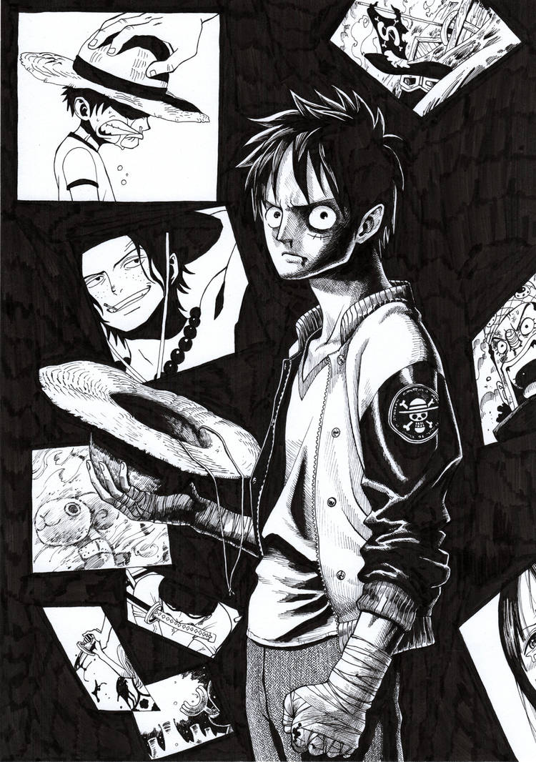 monkey d. luffy- straw hat captain by nectp on... Straw Hat Luffy by Jigmetenzin on DeviantArt