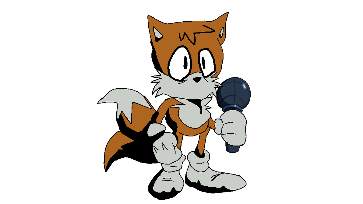 FNF Faker Tails but HD microphone by MinusStewie on DeviantArt