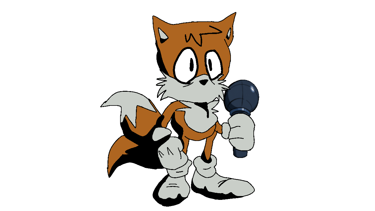 FNF Faker Tails but HD microphone by MinusStewie on DeviantArt