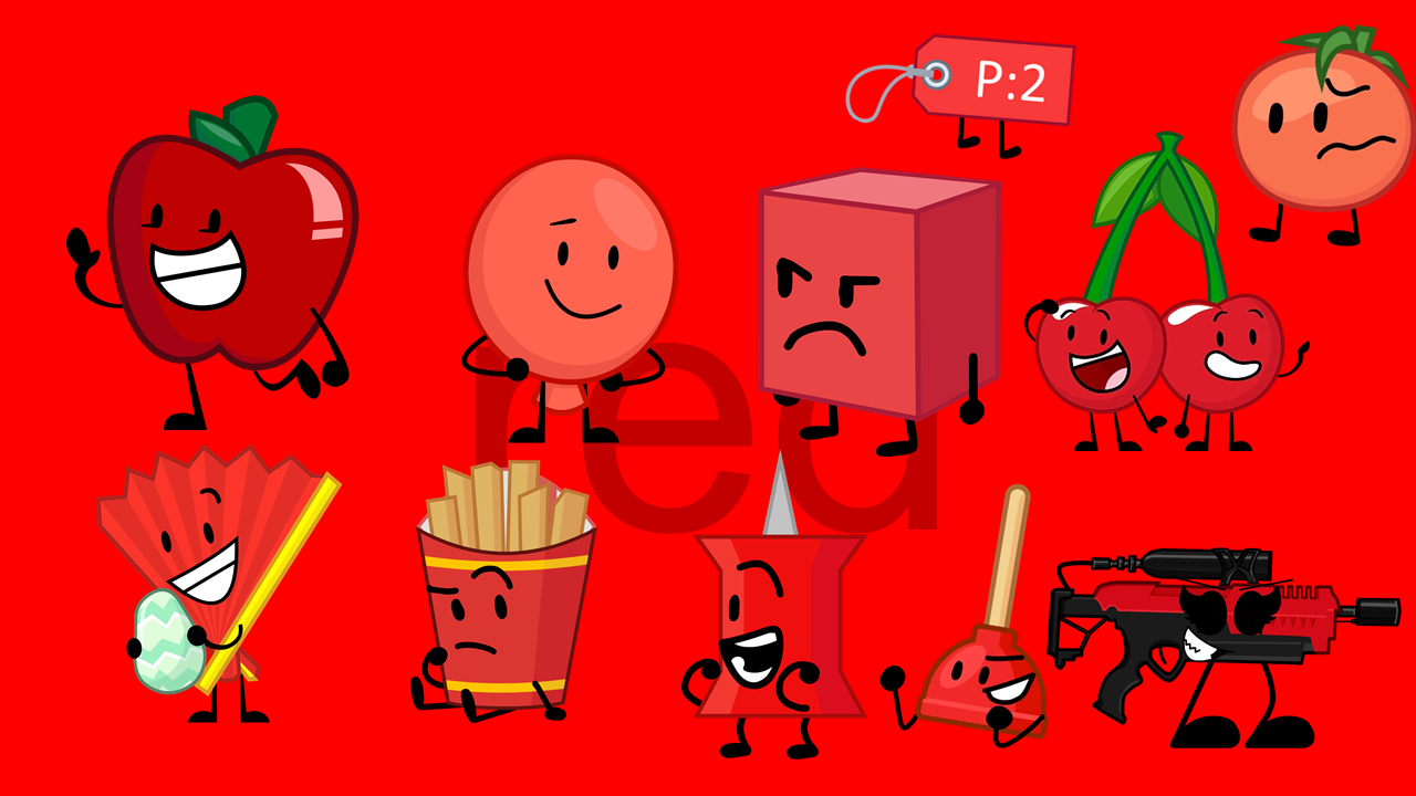 Red Clock Object Show Red Object Show Characters by xXSteamGirl on DeviantArt