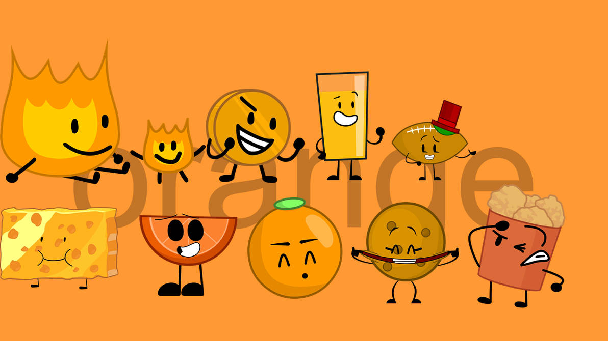 Orange Object Show Characters by xXSteamGirl on DeviantArt
