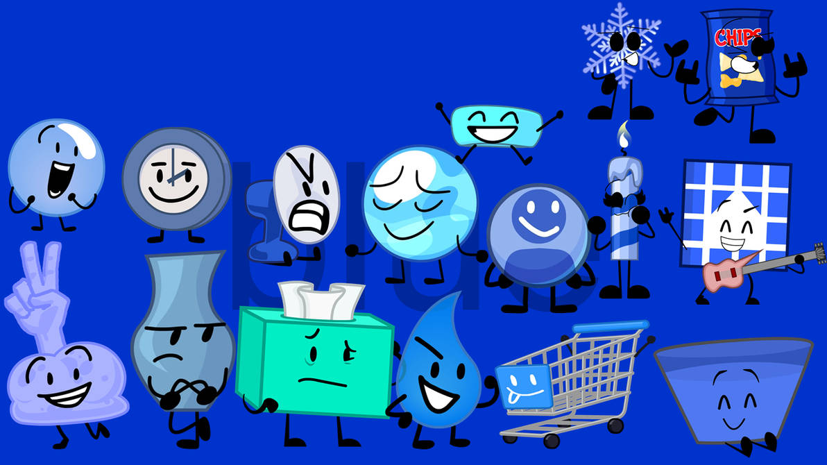 Blue Object Show Characters by xXSteamGirl on DeviantArt