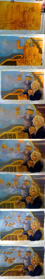 Oil Painting Process