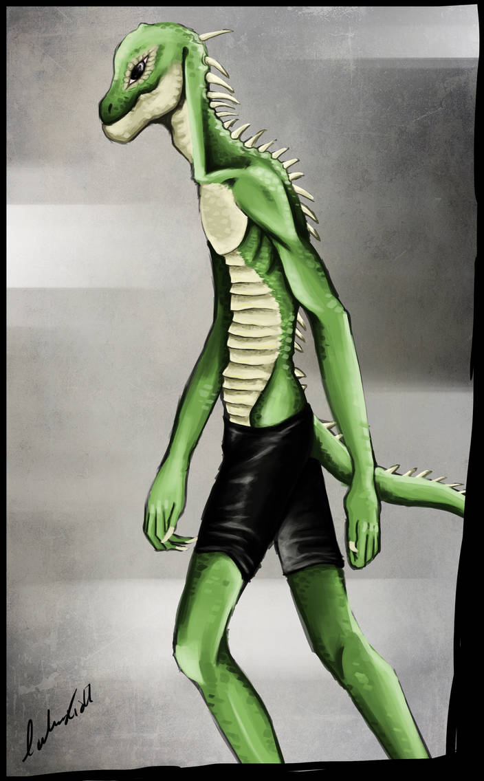 Lizard Guard by calandra-k on DeviantArt