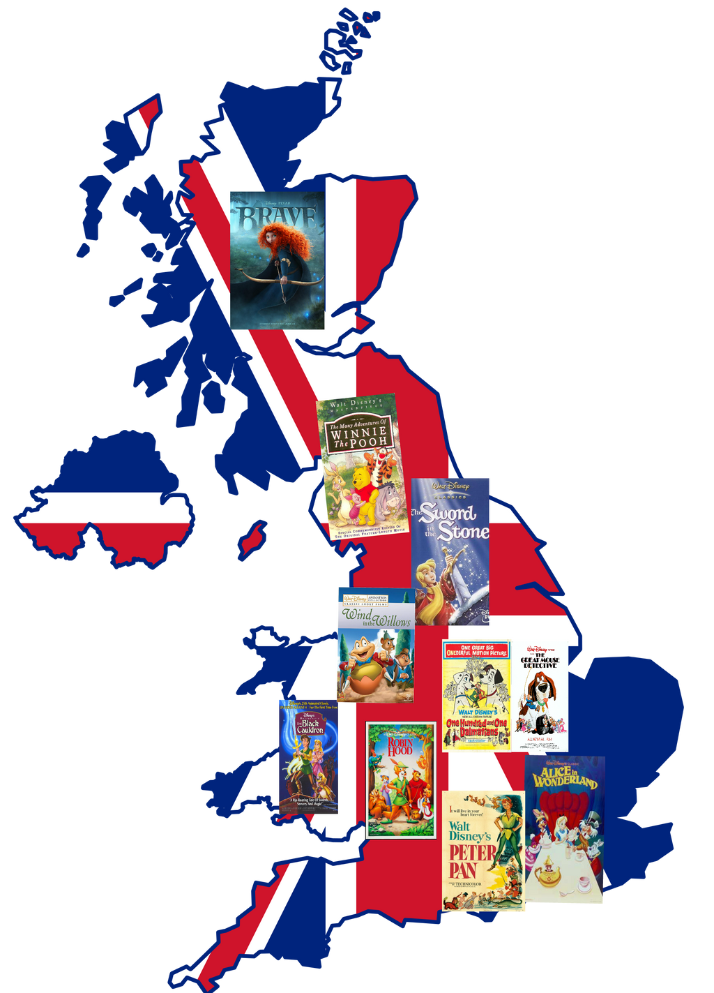 Disney Britain Disney films in Great Britain by JeffersonFan99 on DeviantArt