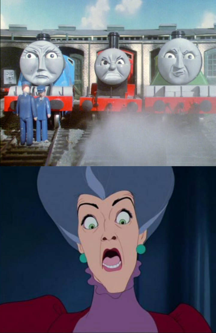 Gordon James And Henry Gets Angry At Lady Tremaine By Jeffersonfan99 On Deviantart