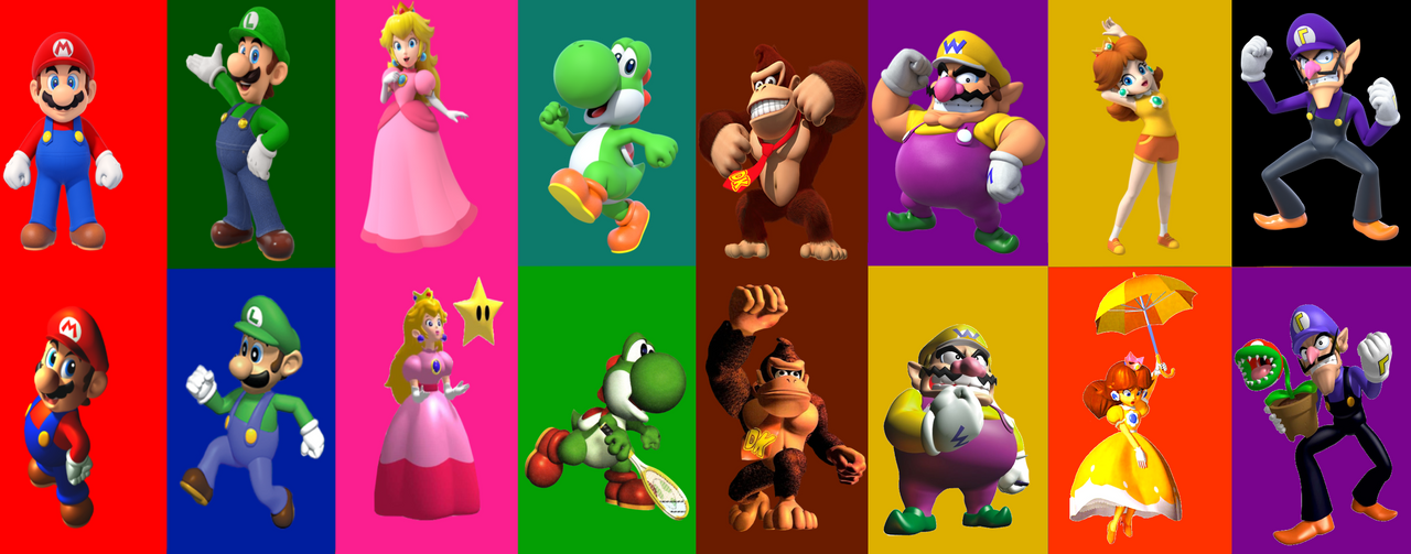 Mario Back Then Mario Party Classic Cast: Then and Now by JeffersonFan99 on DeviantArt