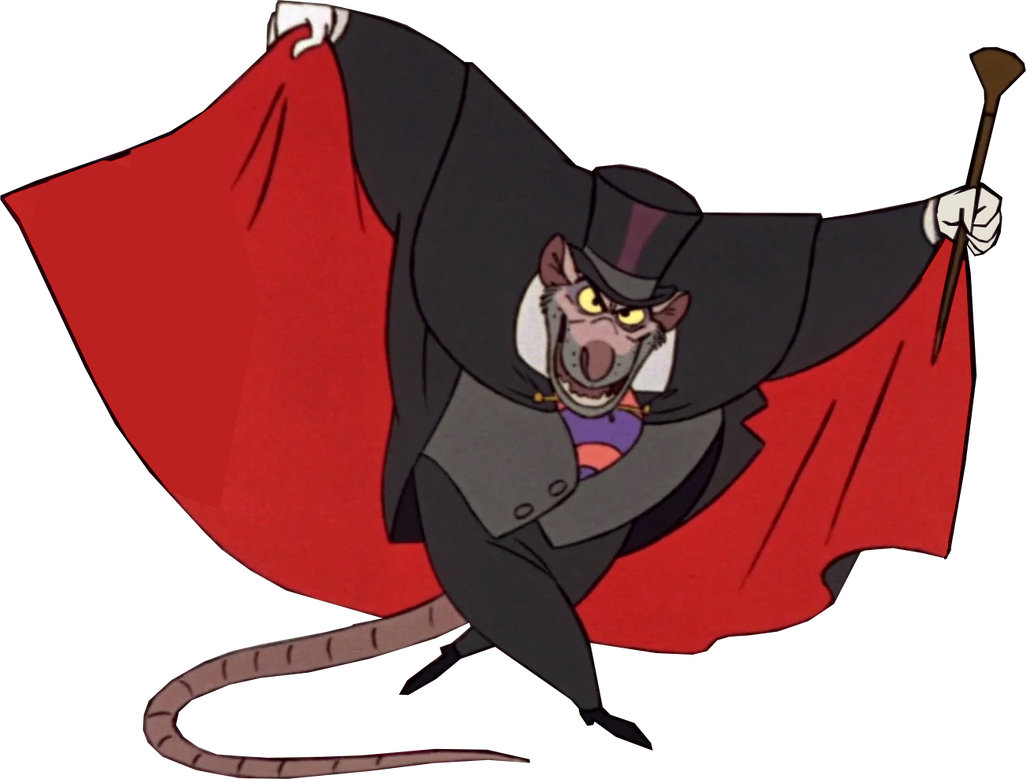 Professor Ratigan by JeffersonFan99 on DeviantArt
