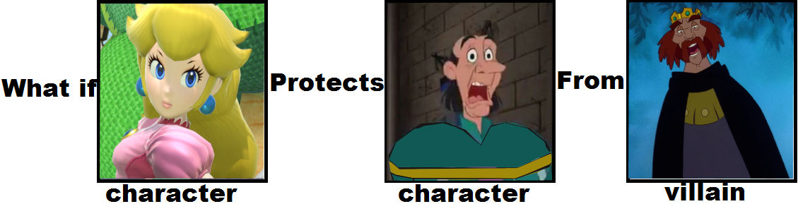 What if Peach protects Lord Duke from Sir Rothbart by JeffersonFan99 on ...