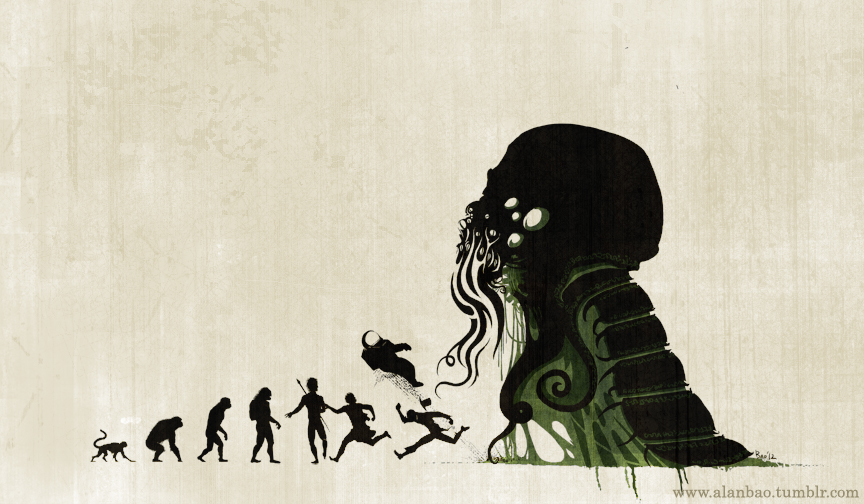 Lovecraftian Darwinism