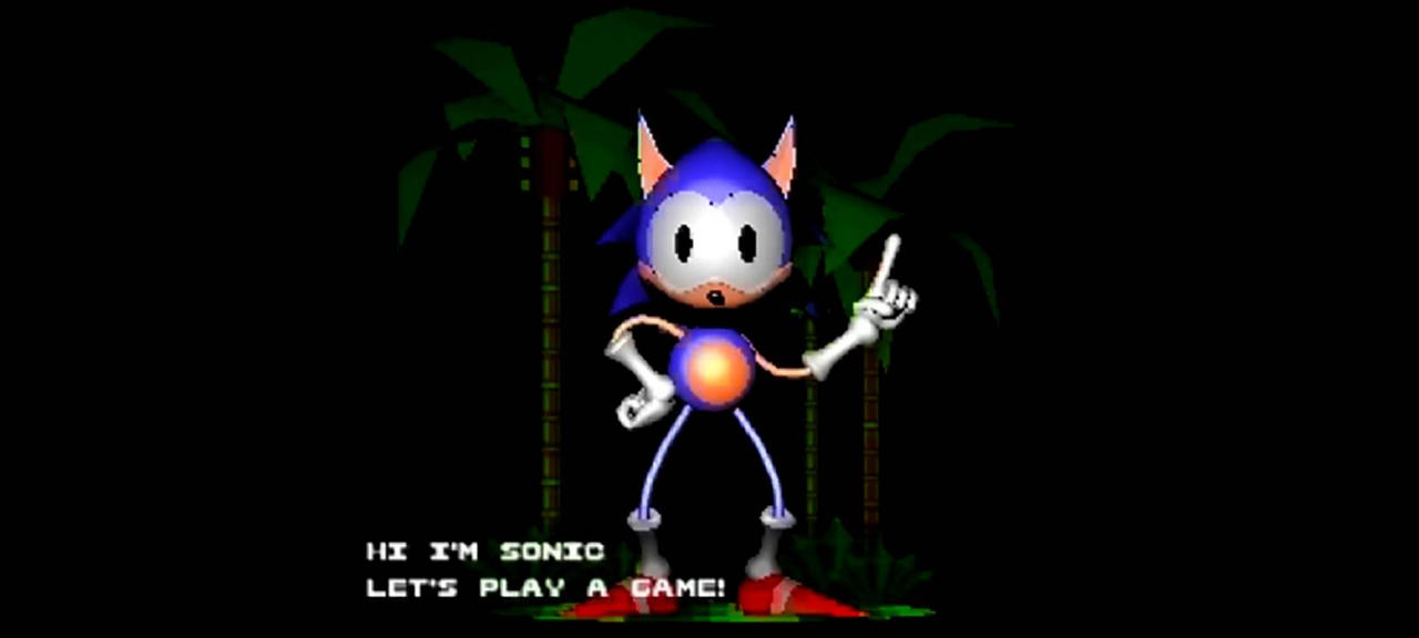 Hi i'm Sonic, let's play a game! by BrandonCastro122507 on DeviantArt