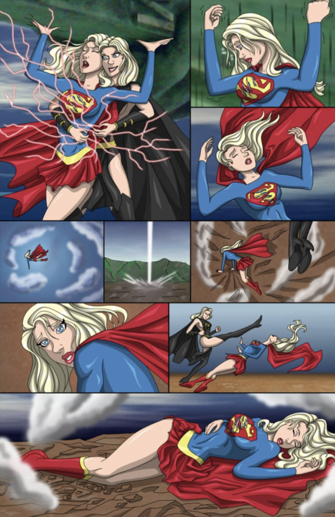 Supergirl destroyed 