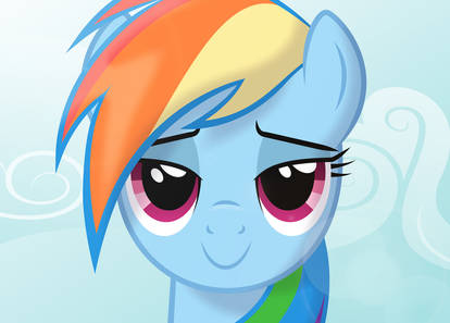 Rainbow Dash's eyes