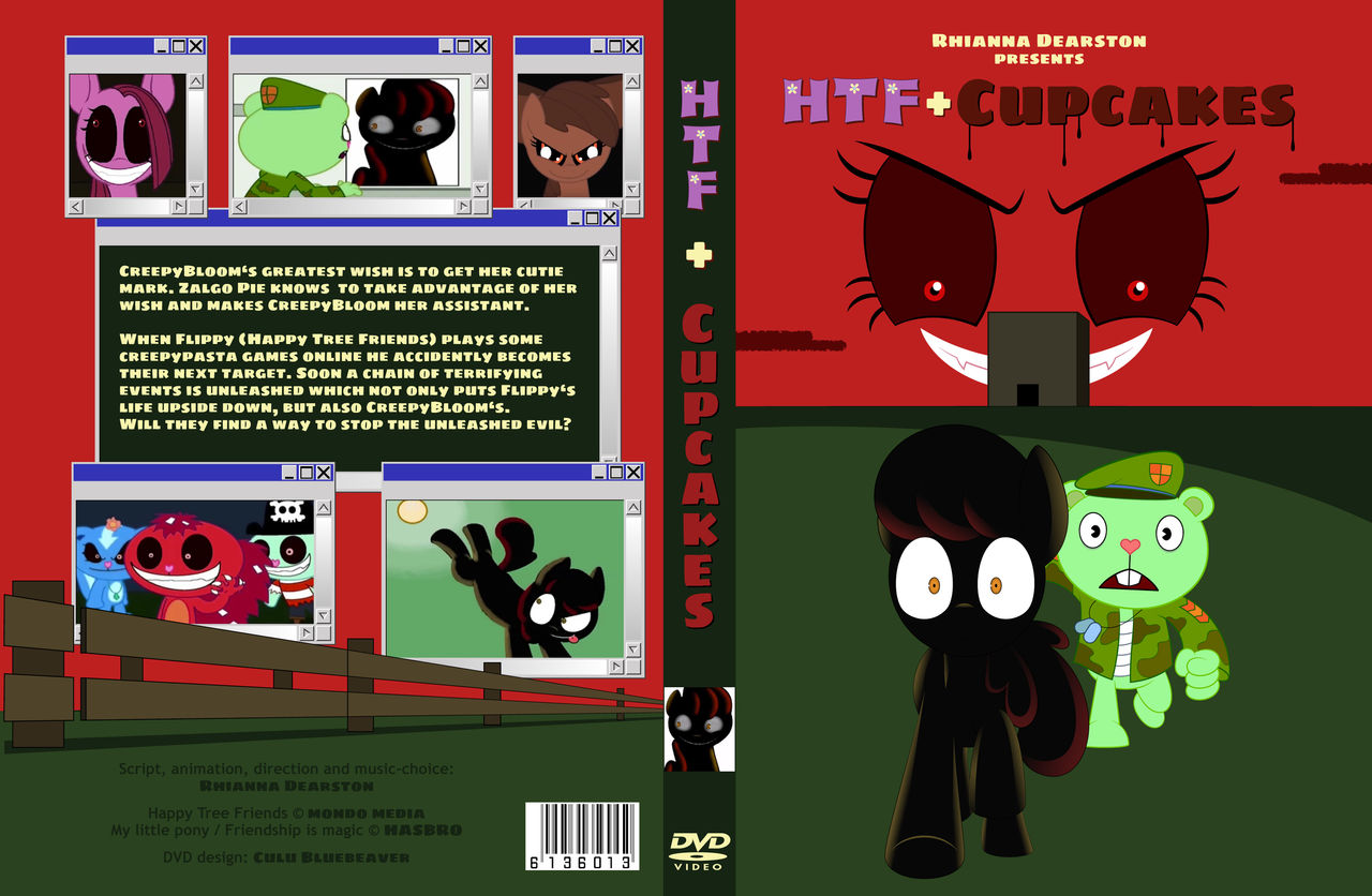 HTF + Cupcakes - DVD Cover by Culu-Bluebeaver on DeviantArt