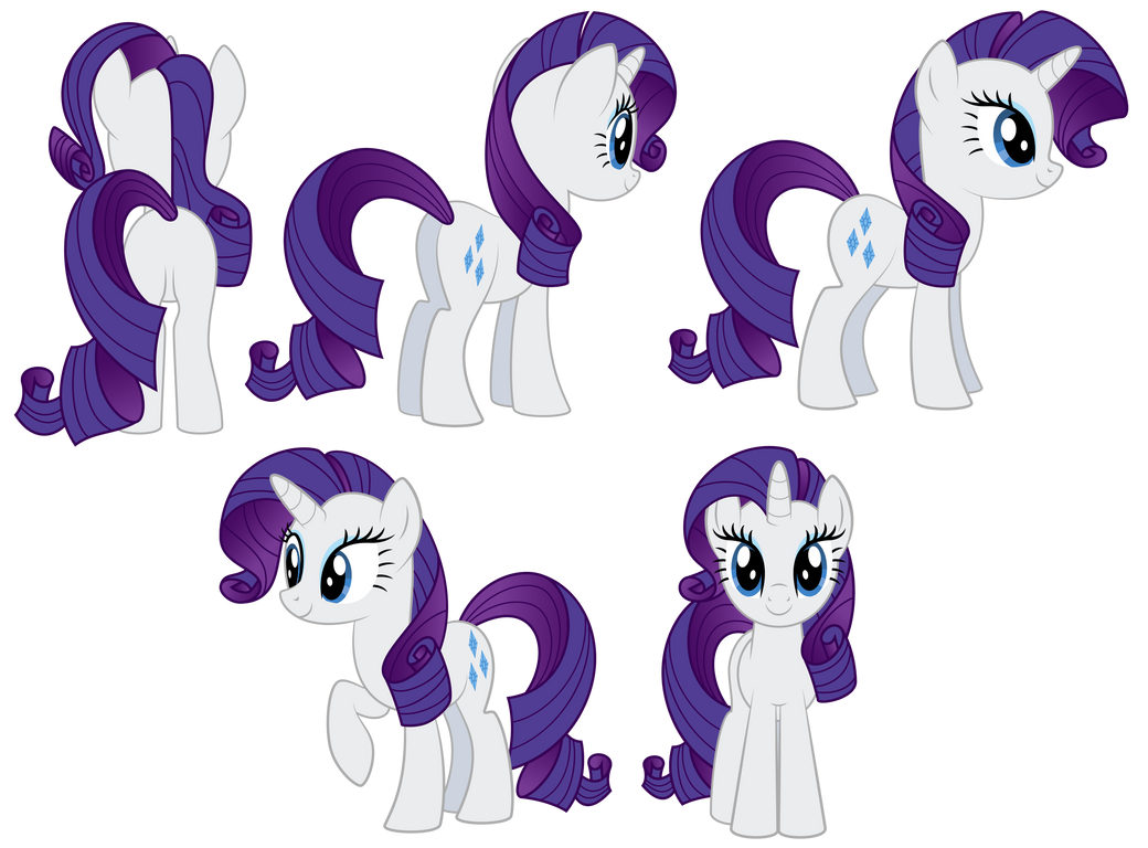 Rarity - reference by Culu-Bluebeaver on DeviantArt