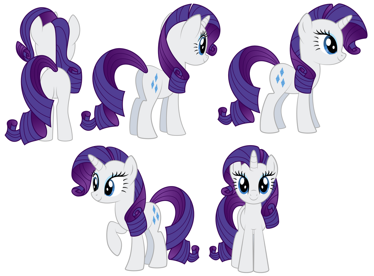 Rarity - reference by Culu-Bluebeaver on DeviantArt