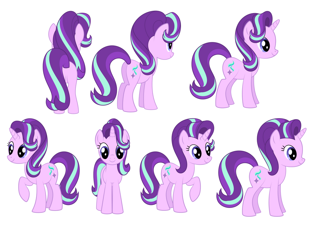 Starlight Glimmer reference - season 6 - 9 by Culu-Bluebeaver on DeviantArt