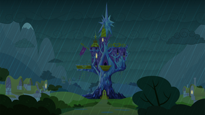 Twilight's castle - Rain