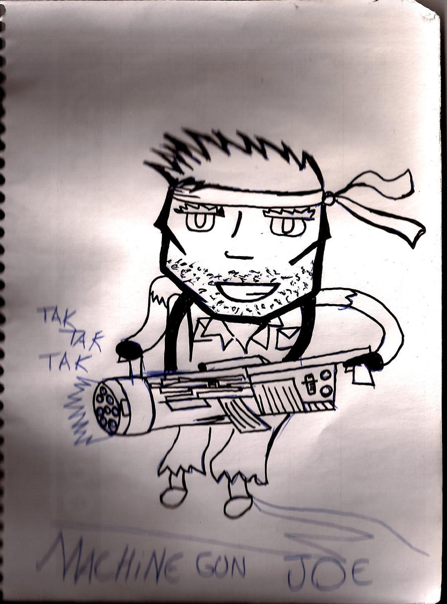 Machine Gun Joe Machine Gun Joe by Biohazard7788 on DeviantArt