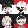 Tokyo Ghoul Badges