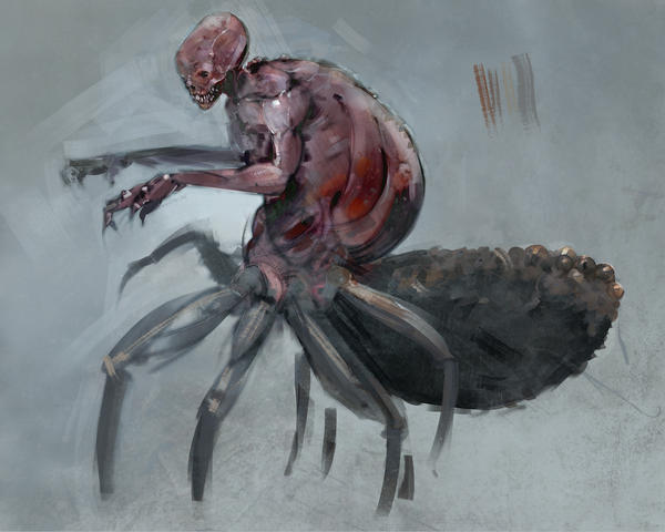Creature bug  concept art / wip