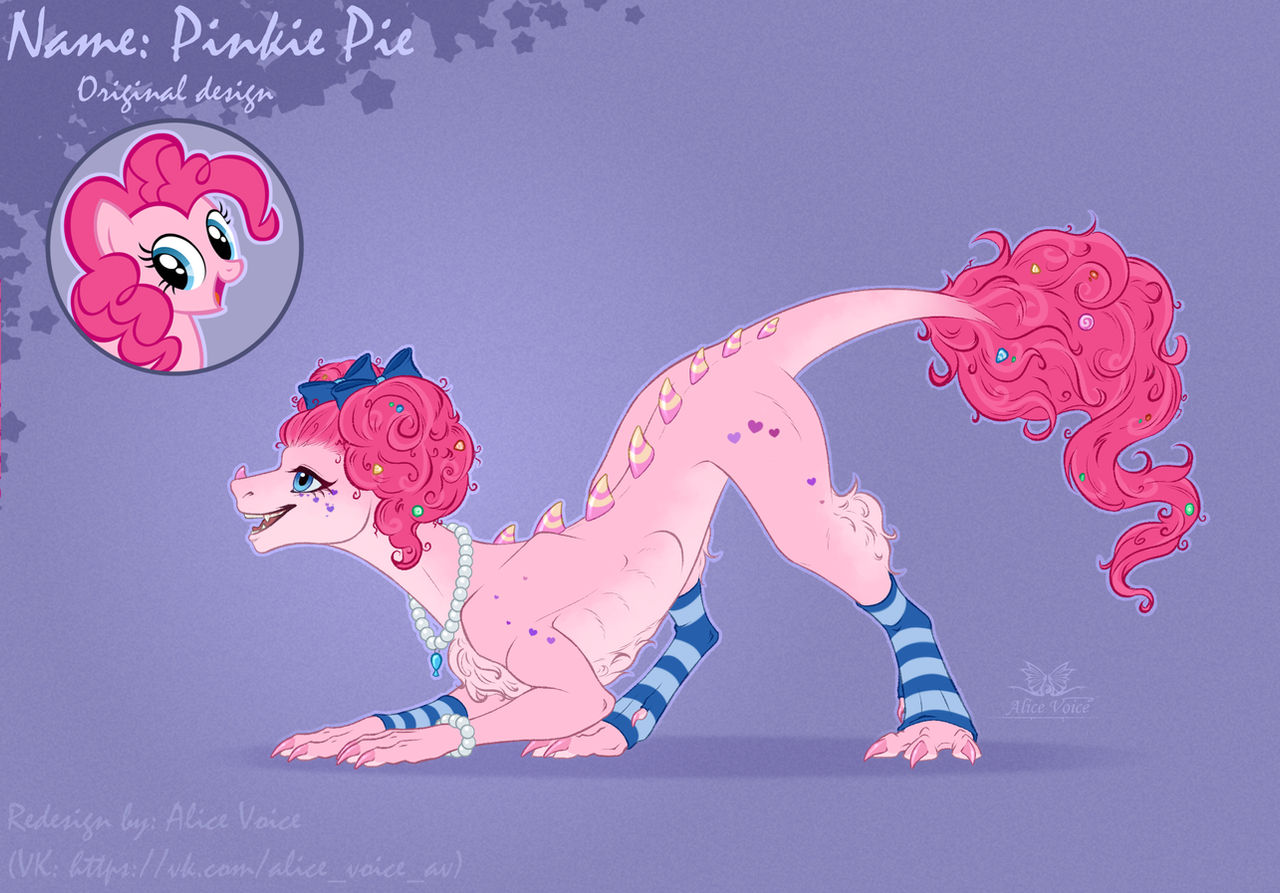 Pinkie Pie - Redesign (MLP)