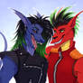 Ren and Jake Long