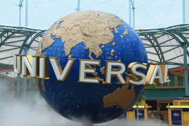 Universal Studio's Logo Sentosa Island Singapore