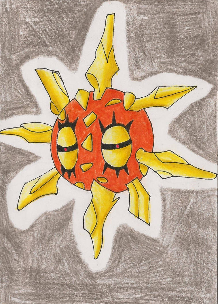 Solrock by Burakki16 on DeviantArt