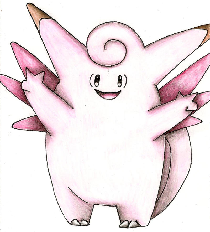 Clefable by Burakki16 on DeviantArt
