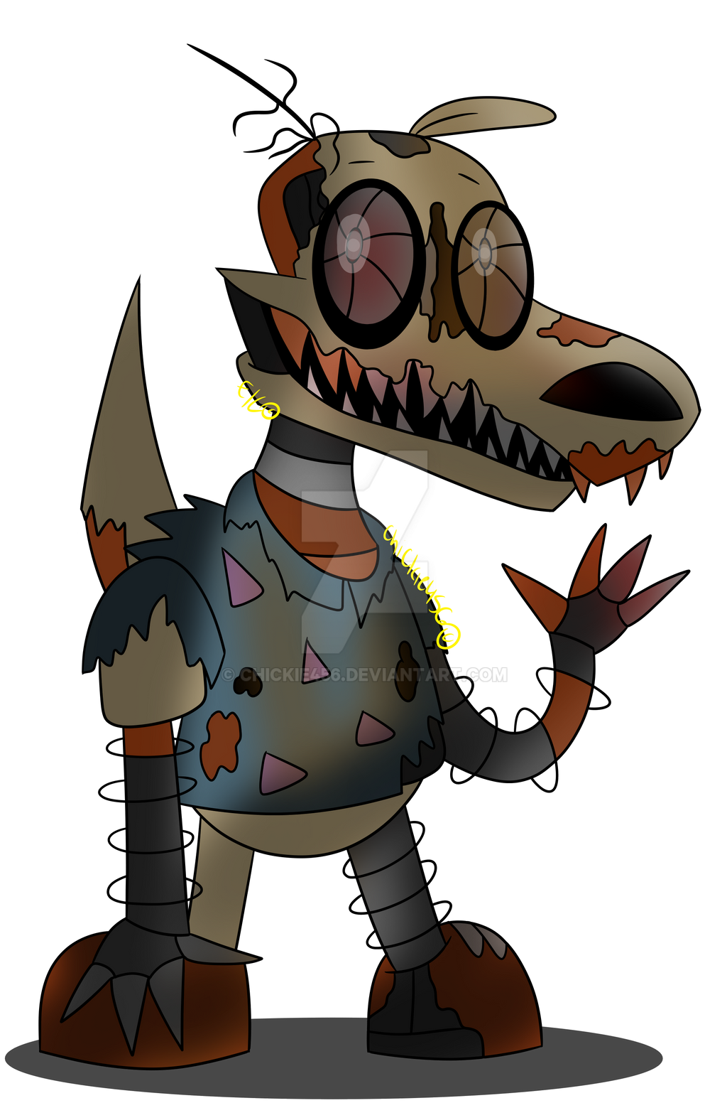 FNAF What if The Nightmare Animatronics Were Real? by CinTanGallery on  DeviantArt